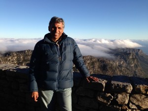 On top of Table Mountain